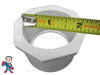Bushing, Reducer, 2" Spigot to 1-1/2" Slip , PVC, Convert 1 1/2" Plumbing to 2"