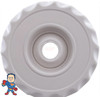 Jet Internal, Waterway, Adjustable, Mini Jet, 2-9/16" face diameter, Directional, Deluxe Scallop, White