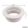 Wall Fitting, BWG/HAI Freedom, Caged, 2-5/8"hs, White