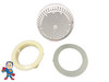 Suction Assembly, WW, 3-1/2" Hi-Flow, 2-3/8"hole size,1-1/2"s,White ,w/o Vac Brk