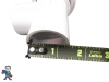 Star Handle  Valve , Waterfall or Neck Jet Control, On/Off Valve, Silver and Graphite,  1" Slip x 1" Slip, Single Port