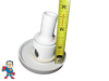 Air Control, Stem Assy, HAI, Slimline, 1", White