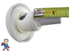 Air Control, Stem Assy, HAI, Slimline, 1", White