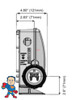 Control Retrofit Kit Balboa BP7, 2 Pump, Pump 3/Blower ,Ozone ,Light, 5.5kW, 115v/230v, with TP600 Topside