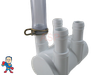 This is an example of the 3/4" Tubing on a Manifold with a clamp..