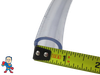 This is an example of the tubing that works with this coupler.. Note: Tube and Clamp not included they are for illustration we do offer them in our store.