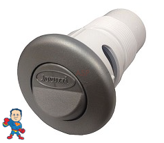JACUZZI® Premium J300 Silver Air Control Venturi Toggle Button 2 3/8" J