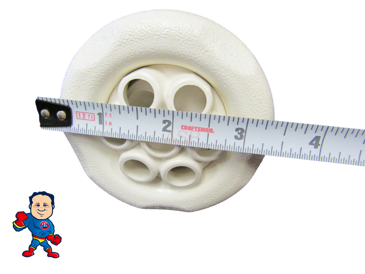 Waterway Poly Storm Jet - 3-3/8 - Massage - Thread IN Waterway Poly Storm Jet - 3-3/8 - Massage - Thread IN