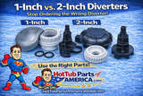 1-Inch vs 2-Inch Diverter Valves: What International Spa Owners Must Know