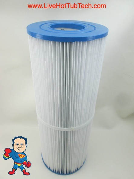 Cal Spa Filter 25sqft 13-5/16" Tall X 4-15/16" Wide (2) 2 1/8" Holes