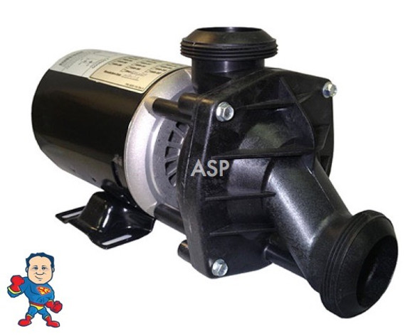 Complete J Pump, Jacuzzi ,J-Pump , 230v, 1-spd, 48 frame, J Pump, 1HP