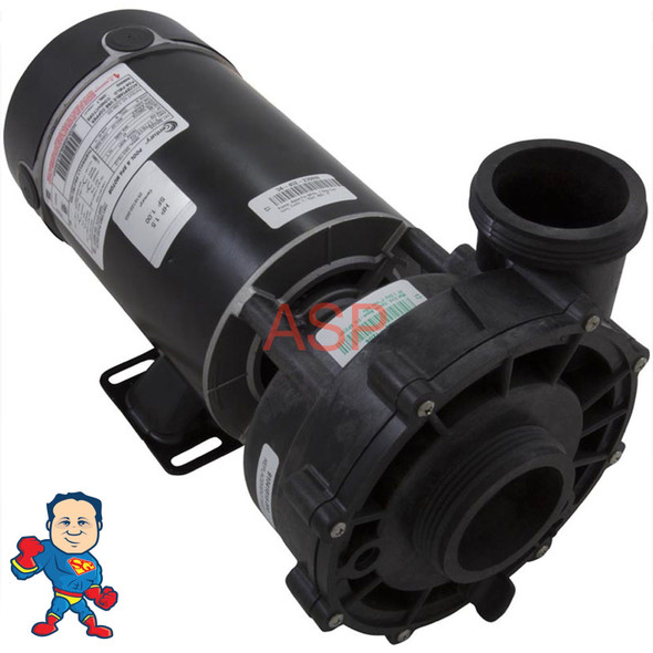 Complete Pump, 36675, 71699, Watkins, Solana,  Wavemaster 7000, 1.65HP, 115v or 230V, 16.0A or 8.0A, 48 frame, 2"x 2", 1 Speed