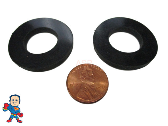 Set of (2) 1" Thread Split Nut Gasket only for Air Union Saluspa Lay-Z-Spa™ Airjet™ "B/C" Coupling for air jet spa