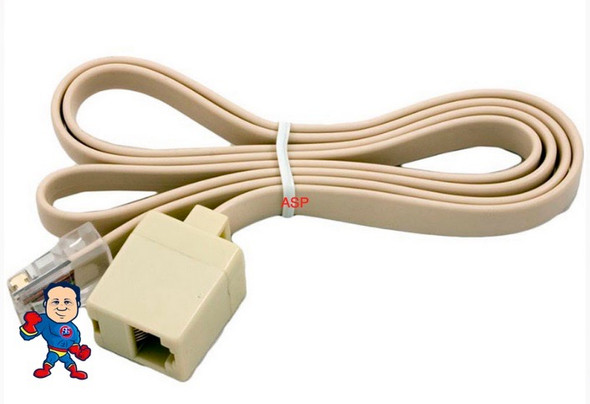 Topside Extension Cable, Balboa, 3ft, 8 PIn Conductor, Male to Female