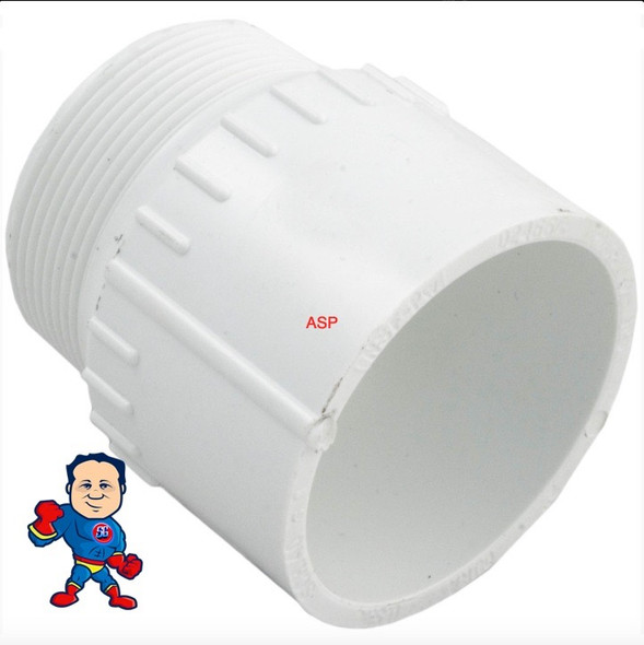 Adapter, 2" Slip x 2" Male Pipe Thread