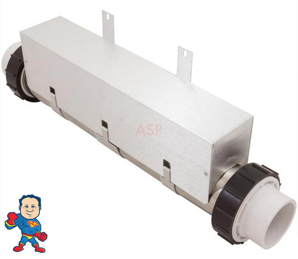 Heater, Heat Exchanger,Leisure Bay ,17-1/2" x 3", 230v,4.0kW, Some Call it 2 1/2"