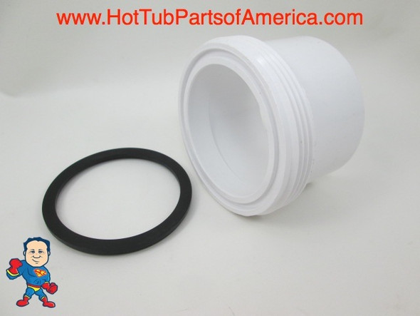 Hot Tub Spa 2 1/2" Slip X 2 1/2" Heater Union & Gasket How to Video
