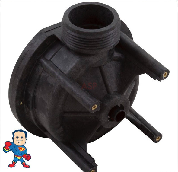 Bath Pump Wet End, Aqua-Flo TMCP, 3/4HP, CD, 48-Frame, 1-1/2"MBT, (Self-Drain)