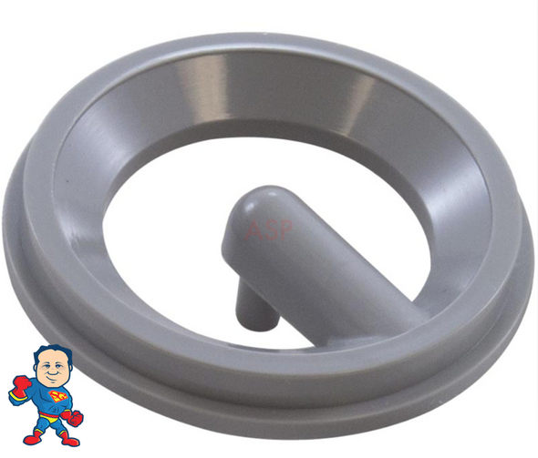 Retaining Ring, HydroAir, Duo Blaster, Roto, Gray, For 1 3/4" Face