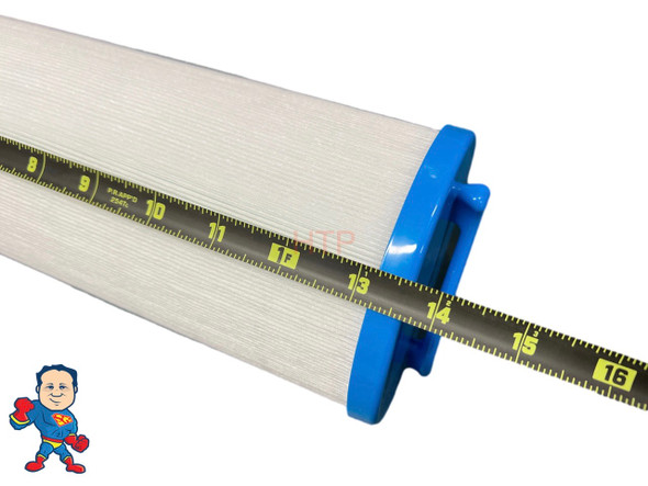 Filter, Cartridge, 50sqft,  2"female SAE Thread, 4-15/16", 13-1/2", Fits Some Four Winds Spas