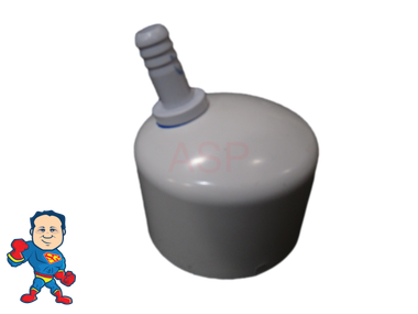 2" Cap with 3/8" Barb, Strong Spa for Manifold