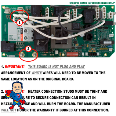 Coleman, Maax, Vita Spa, PC Board, Balboa, MX504SZR1A, (2) Pump System