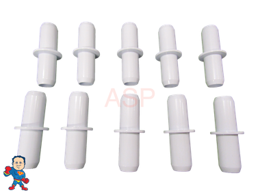 Set of (10) Smooth Coupling, 3/4" Barb x 3/4" Barb ,Tube , Coupler
