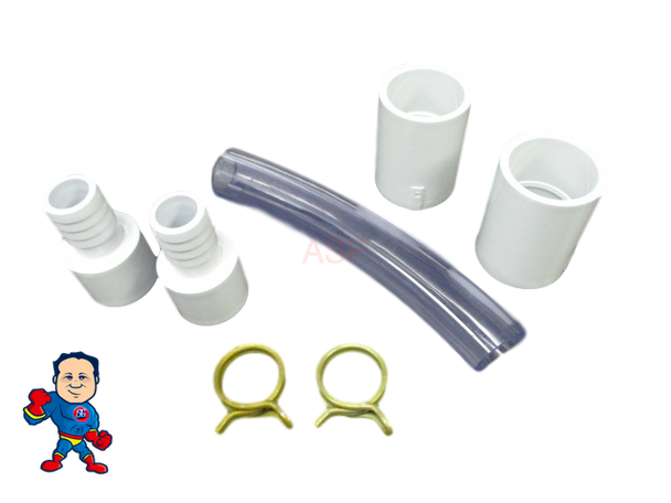 1" Soft Pipe Connection Kit, Use this to connect old 1" Flex to New Plumbing Parts..