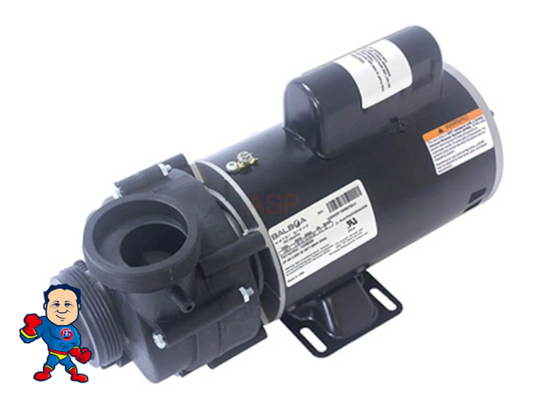 Pump, Vico Ultima, 2.0hp, 230v, 2-spd, 48fr, 2"Side Discharge