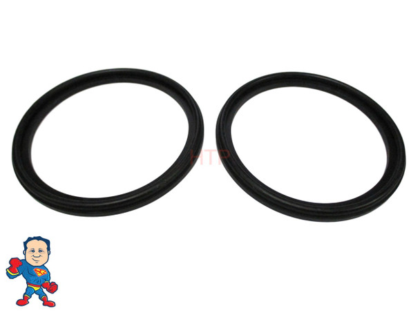 Set of (2) 2 1/2" Spa Hot Tub Heater Union Therm T Gasket Blue Ridge Gatsby Video How To