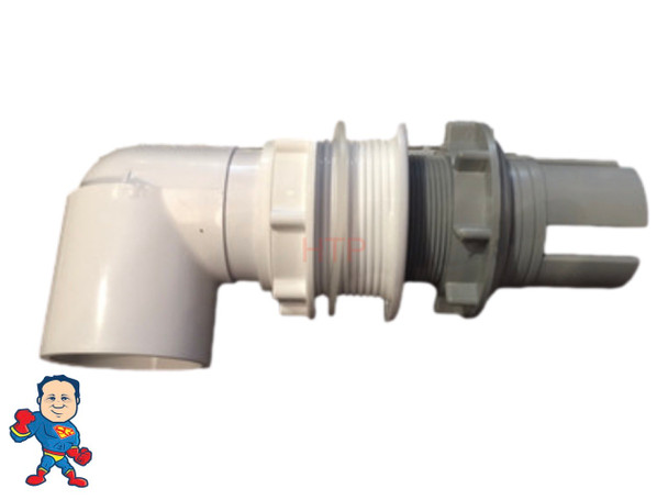 Sundance 2" Filter Pipe Assembly Kit | Street Ell + Compression Nut