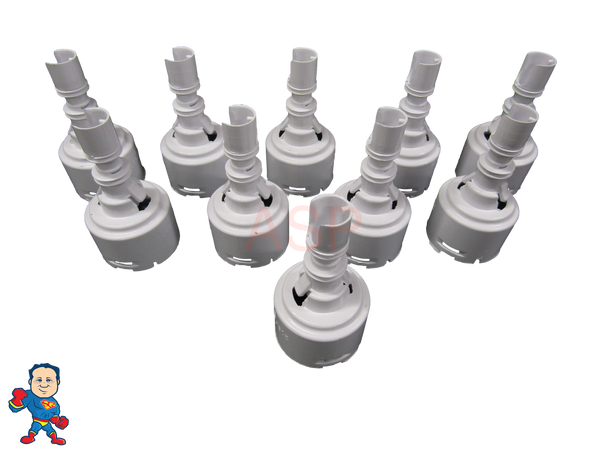 Set of 10 Diffuser Waterway Mini Storm fits 3-3 5/16" Face Waterway Jets