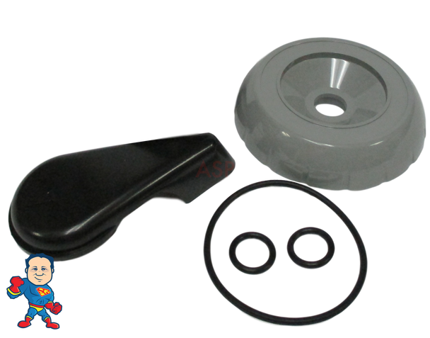 Master Spa Hot Tub Diverter Handle, Cap & O-Ring Kit 1999-2003 Down East