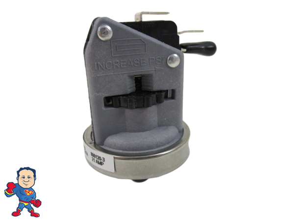 Pressure Switch 1/8" mpt 25 Amp Hot Tub Spa Part Fits High Current How To Video Pressure Switch 1/8" mpt 25 Amp Hot Tub Spa Part Fits High Current How To Video