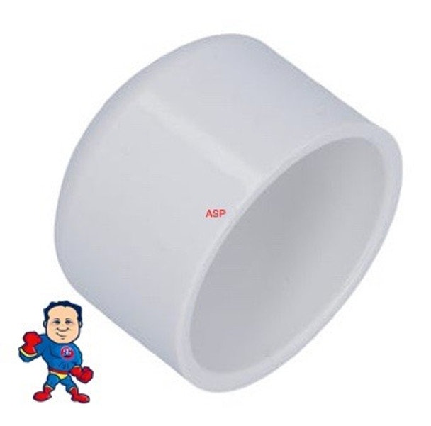 Cap, 2" Slip, Plumbing Fitting