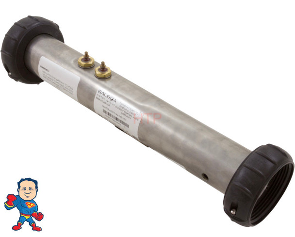 Heater, Flow Thru, 15" x 2", 230v, 5.5kW, w/o Pressure Switch 50080