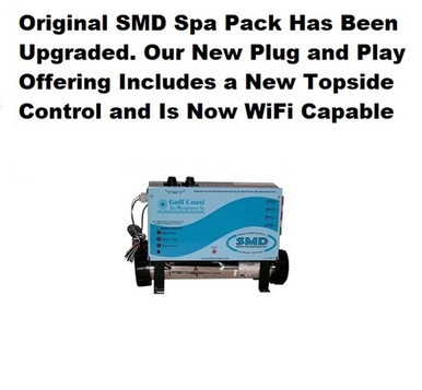 Gulf Coast Spas Cool Nights Series Spa Pack Control System- The original version shown