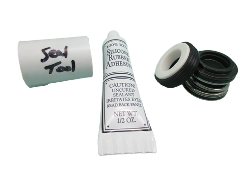 PS-200 Pool Pump Shaft Seal & O-Ring Rebuild Kit – For XP2, XP2E, AquaFlo, Flo-Master Series – Includes Volute, Union & Drain O-Rings