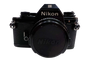 Nikon EM Film Cameras with 3 Lens