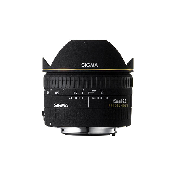 Sigma 15mm F2 Nikon Fisheye Lens Fx Sigma 15mm EX DG Diagonal