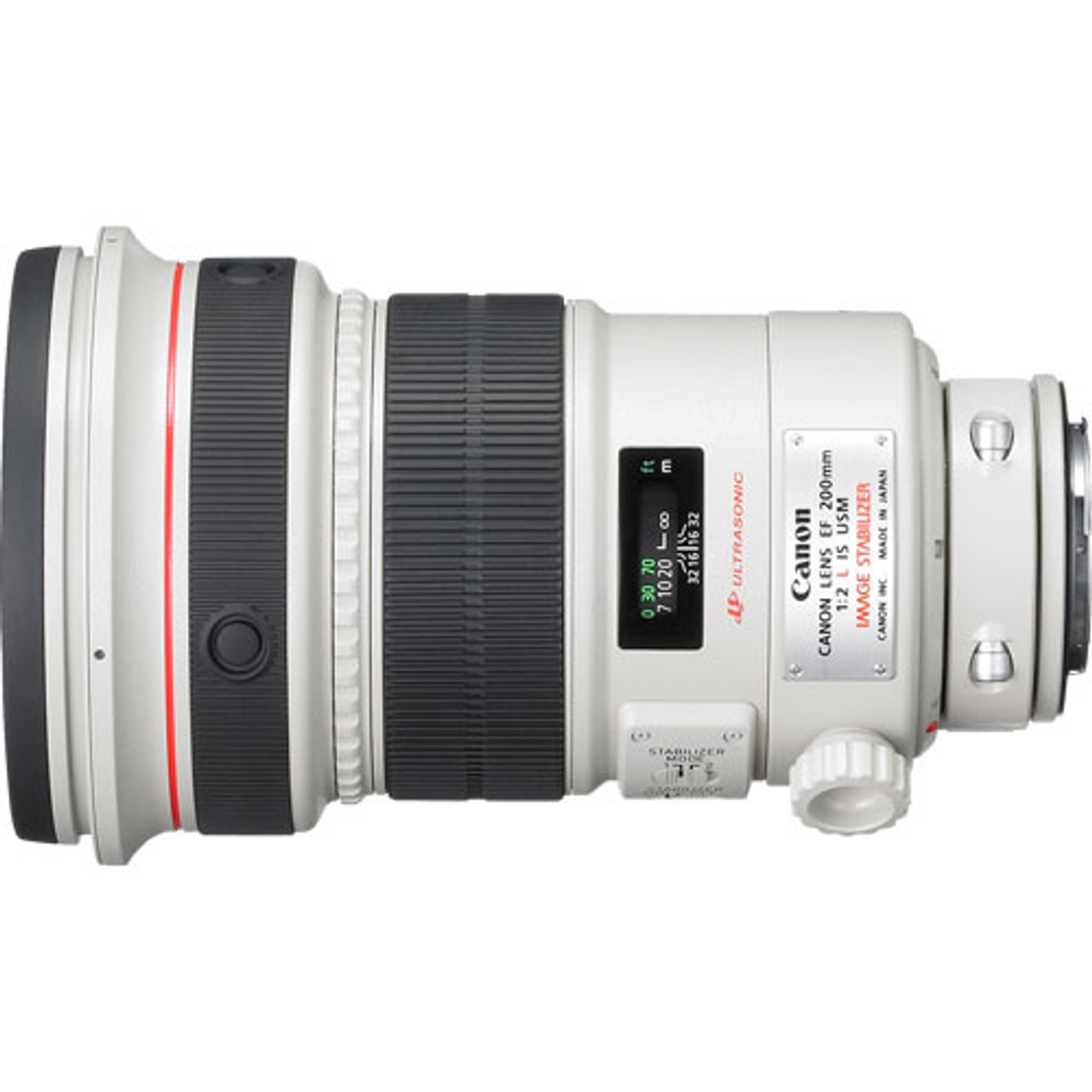 Canon EF 200mm f2L IS USM Camera Lens