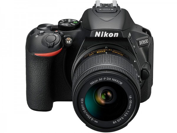 Nikon D5600 DSLR Camera with AF- P 18-55 VR Lens
