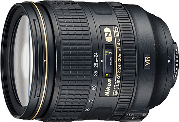 Nikon AF-S 24-120mm f4G ED VR Lens