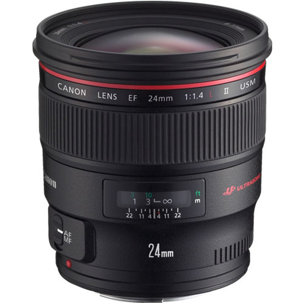 Canon EF 24mm f1.4 USM II Camera Lens