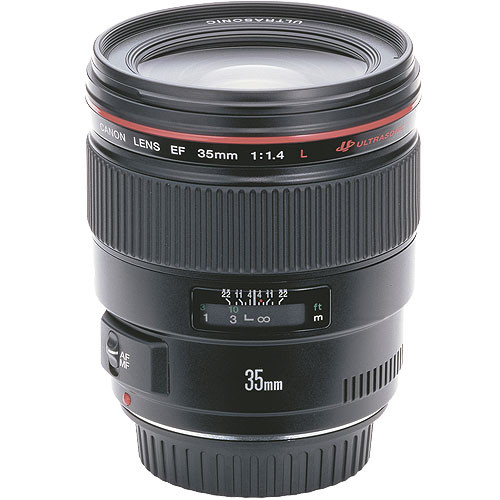 Canon EF 35mm f/1.4L USM Camera Lens