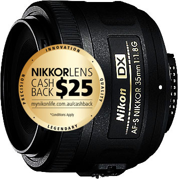 Nikon AF-S DX 35mm F1.8G Camera Lens
