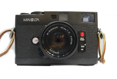Minolta CLE フィルムカメラ M Rokkor 40mm f/2 Minolta CLE + M-Rokkor 40mm f2 – FLASHBACK CAMERA