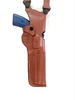 Vertical Shoulder Holster for revolvers with double speed loader case