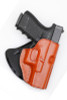 Leather PADDLE Holster - Open Top