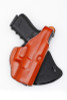 Leather PADDLE Holster - with retention